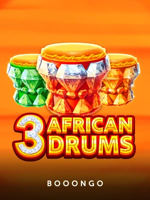 3 african drums