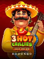 3 hot chillies